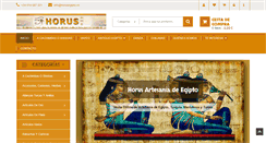 Desktop Screenshot of horusegipto.es
